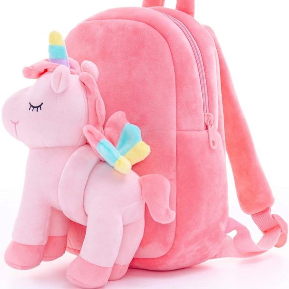 Other - NWOT Plush Unicorn Stuffed Animal Backpack